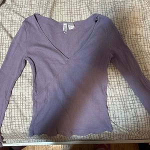 Size S H&M Long Sleeve V-Neck